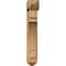 Ekena Millwork Merced Arts and Crafts Smooth Bracket w/ Offset Brace, Western Red Cedar, 7 1/2"W x 32"D x 44"H BKT0806X32X44MRC03SWR - alternate 4